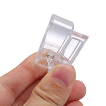 Load image into Gallery viewer, Nail Tips Clip for Quick Building Gel Plastic Transparent Nail Clips - 10 Piece
