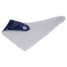 Load image into Gallery viewer, Bandana Bib Alphabet - Blue
