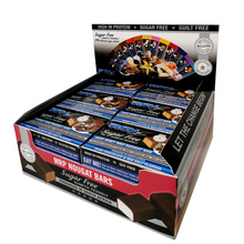 Load image into Gallery viewer, PSNLifestyle Sugar Free MRP Nougat Bars - Dark Choc Sea Salt Box - 12EA
