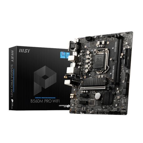 MSI B560 PRO WIFI M-ATX Intel DDR4 Motherboard Buy Online in Zimbabwe thedailysale.shop