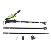 Load image into Gallery viewer, KODENOR Carbon Fibre Trekking Pole - Black and Green
