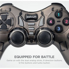 Load image into Gallery viewer, Astrum 5 in 1 Wireless Dual Shock Gamepad Joystick- GW520
