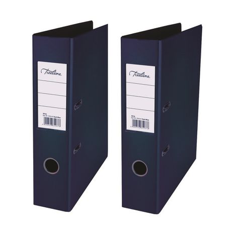 Treeline Navy PP Lever Arch File - Pack of 2 Buy Online in Zimbabwe thedailysale.shop