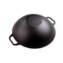 Load image into Gallery viewer, Victoria 36cm Enamelled Cast Iron Wok with Wide Handles
