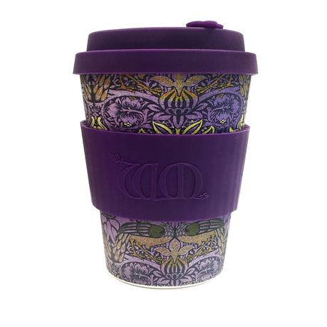 William Morris Peacock Ecoffee Cup Travel Mug 350ml Buy Online in Zimbabwe thedailysale.shop