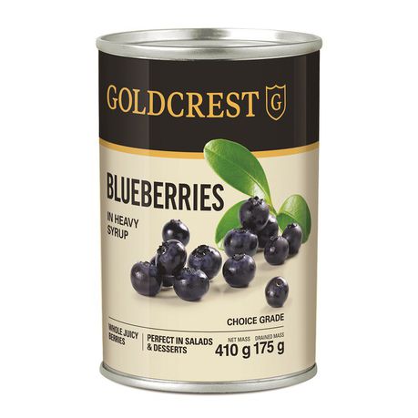 Goldcrest - Blueberries 24x410g Buy Online in Zimbabwe thedailysale.shop