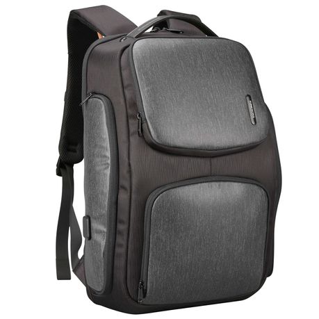 Kingsons Smart Laptop Backpack Raptor - Black/Grey Buy Online in Zimbabwe thedailysale.shop