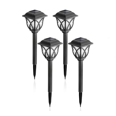 CL 4 Pack Solar Power LED Garden Light (SG-002-CLX4) Buy Online in Zimbabwe thedailysale.shop