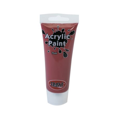 Crazy Crafts Acrylic Paint - Maroon