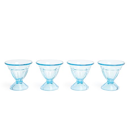 George & Mason - Blue Ice Cream Bowl - Set of 4 Buy Online in Zimbabwe thedailysale.shop