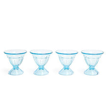 Load image into Gallery viewer, George &amp; Mason - Blue Ice Cream Bowl - Set of 4
