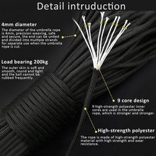 Load image into Gallery viewer, 9 Core 31m Outdoor Multifunctional Rope - 3 Pack
