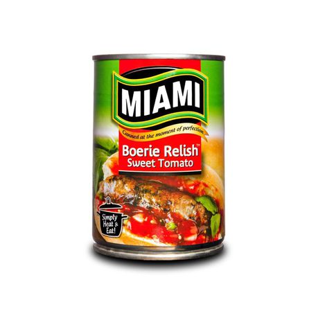 Miami Canners Boerie Relish Plain 6 x 450g