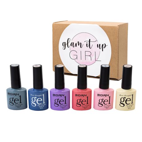 Glam It Up Girl - UV LED GEL Nail Polish - Pastel 6BB Buy Online in Zimbabwe thedailysale.shop