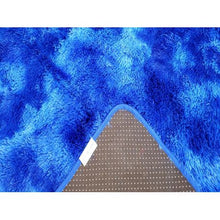 Load image into Gallery viewer, Royal Blue Shaded Shaggy Fluffy Rug/Carpet(200cmx150cm)
