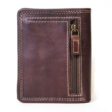 Load image into Gallery viewer, Nuvo - 141 Genuine Leather Men&#39;s bi Fold Wallet - Brown
