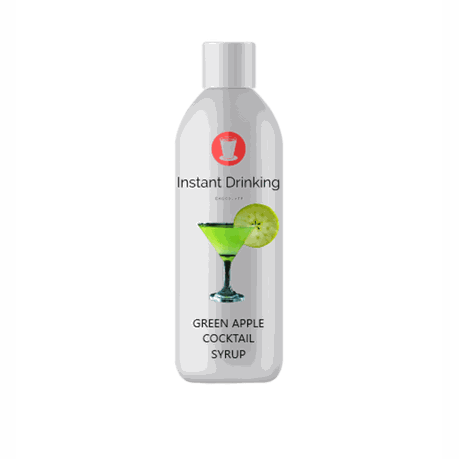 Green Apple Cocktail Syrup 1lt