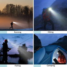 Load image into Gallery viewer, Rechargeable Sensor Switch Bright LED Headlamp
