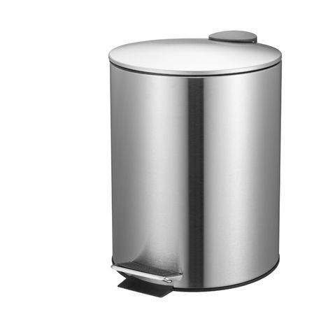 5 Litre Soft-Close Pedal Bin - Steel Buy Online in Zimbabwe thedailysale.shop