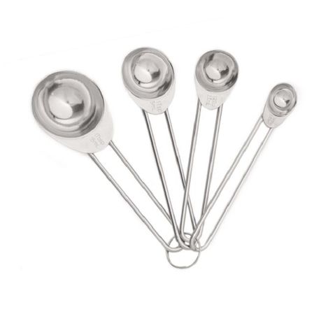 4 Stainless Steel Measuring Spoons Buy Online in Zimbabwe thedailysale.shop