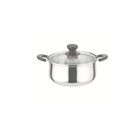 High-Quality Stainless Steel Soup Pot 22cm Buy Online in Zimbabwe thedailysale.shop