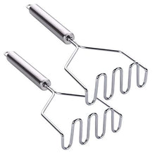 Load image into Gallery viewer, Kitchen Stainless Steel Potato Masher 2 Set
