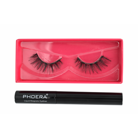 PHOERA Magnetic Eyelashes and Eyeliner Set Buy Online in Zimbabwe thedailysale.shop