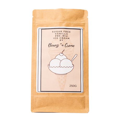 Beanz n Crème Vanilla Sugar Free Ice Cream Premix 250g