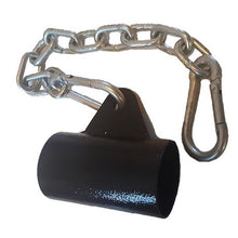 Load image into Gallery viewer, T-Bar Barbell Eyelet Attachment for 2 inch Olympic Bar with Chain
