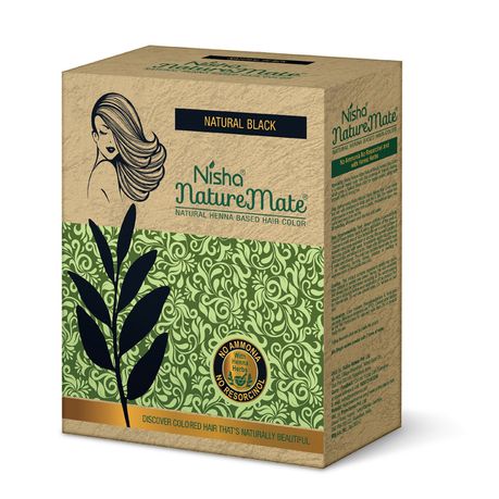 12 packets 10g Nisha Nature Mate Natural Henna Based Hair Color No Ammonia Buy Online in Zimbabwe thedailysale.shop