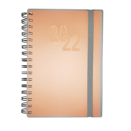 Diary A5 Pastel Wiro 2022 Apricot Buy Online in Zimbabwe thedailysale.shop