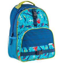 Load image into Gallery viewer, Stephen Joseph All Over Print Backpack Shark
