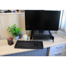 Load image into Gallery viewer, SDS M710 Wire Mesh Computer Monitor Stand With Drawer Organizer
