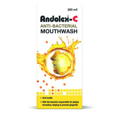 Andolex-C - Broad Spectrum Antiseptic Mouthwash - 200ml