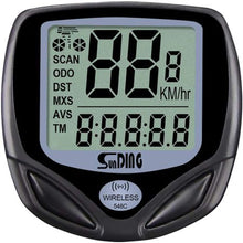 Load image into Gallery viewer, Bike Computer Bicycle Speedometer Wireless Waterproof
