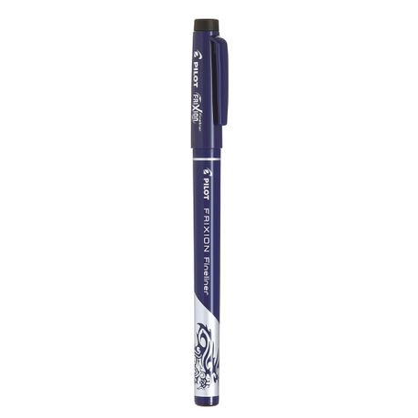 Pilot SW-FF Frixion Erasable Fineliner - Black