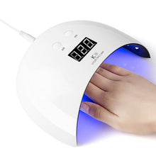 Load image into Gallery viewer, K10 Smart LED Nail Lamp - 24W, Double Light Source White
