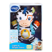 Load image into Gallery viewer, Vtech Baby Lights &amp; Stripes Zebra
