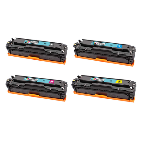 Canon 731 / C731 / C-731 Compatible Colour Toner - Multipack Buy Online in Zimbabwe thedailysale.shop