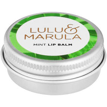 Load image into Gallery viewer, Lulu &amp; Marula Lip Balm Mint 15g
