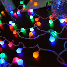 Load image into Gallery viewer, Litehouse Shatterproof USB 100LED Pearl String Lights Multicolor - 10m
