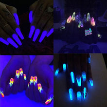 Load image into Gallery viewer, Glow-in-the-Dark Polygel for Nail Art Extentions 30ml - Pink
