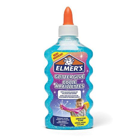 Elmers Glitter Glue blue 177ml