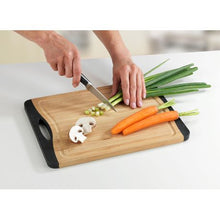 Load image into Gallery viewer, Wenko - Cutting Board Bamboo - 33X23 - Anti-Slip Tpe - Black
