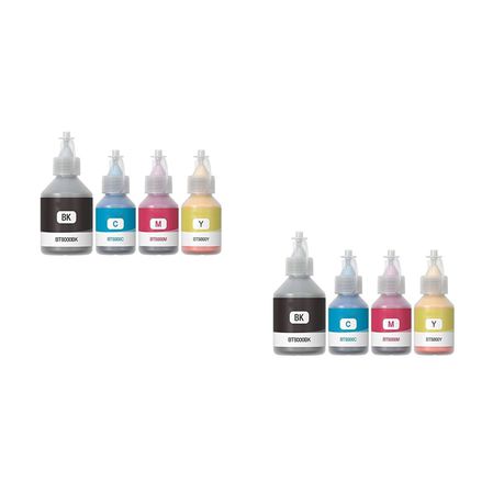 Brother BT5000 / 6000 Combo Ink Bottle Set - COMBO X 2 Buy Online in Zimbabwe thedailysale.shop