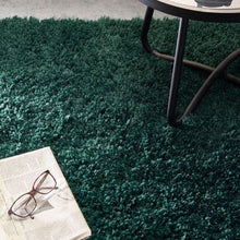 Load image into Gallery viewer, 150 x 180cm Plush Fluffy Carpet - Shaggy &amp; Foldable Rugs - Green
