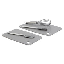 Load image into Gallery viewer, George &amp; Mason - 2 Piece Cutting Board Set - Grey
