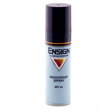 Ensign Deodorant Spray 125ml Buy Online in Zimbabwe thedailysale.shop