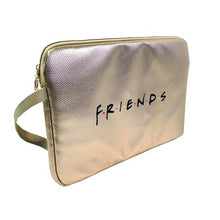 Load image into Gallery viewer, Friends Rose Gold PU Leather Laptop Bag
