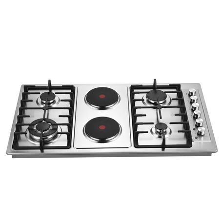 Goldair 4 gas and 2 electric plate hob Buy Online in Zimbabwe thedailysale.shop